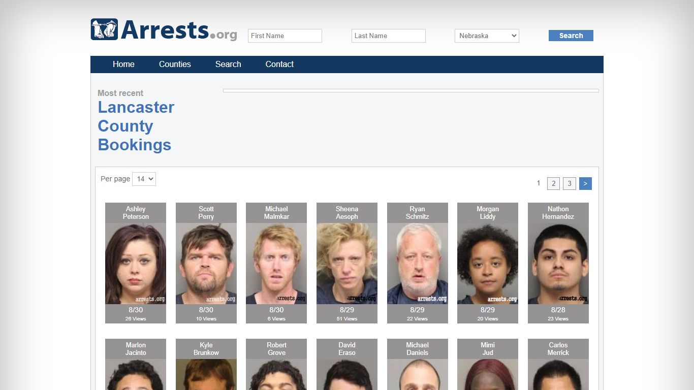 Lancaster County Arrests and Inmate Search